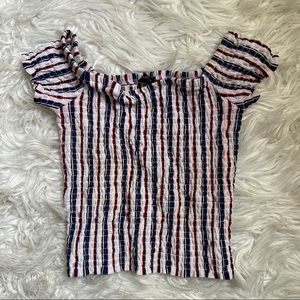 American flag colored shirt